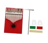 minkissy Key Introductory Kalimba Thumb Piano Set Lightweight Finger Piano for Beginners Melodious Sound Suitable for All Ages Durable Design Easy to Carry