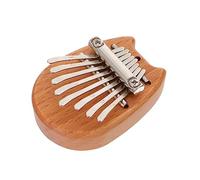 minkissy Key Wooden Kalimba Thumb Piano Compact Portable Finger Piano for Beginners Smooth Surface Mini Pocket Musical Instrument Ethereal Pure Sound for Relaxation and Gift Giving