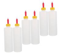 minkissy Lamb Feeding Bottles with Durable Bite Nipples for Small Farm Animals Calf Milk Feeder for Easy Feeding Wear Resistant Goat Nursing Bottles for Home and Farm Use
