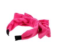 minkissy Large Bow Headband for Women Soft and Comfortable Hair Bow Bowknot Design for Parties and Holidays Extra Large Red