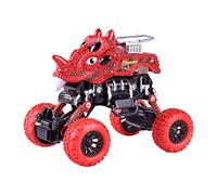 minkissy Large Dinosaur Pull Back Car for Friction Powered Educational Dino Car for Boys Birthday and Party Favor