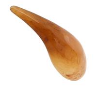 minkissy Large Resin Gua Sha Tool Horn Shape Scrape Massager for Muscle Tension Relief Full Body and Facial Massage Reducing Puffiness