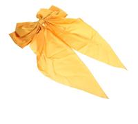 minkissy Large Satin Hair Bow Clip for Long Tail Ribbon Barrette with Big Bowknot Elegant Hair Clamp for Weddings Parties School and Daily Wear