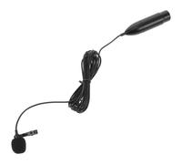 minkissy Lavalier Microphone Xlr Three Pin Condenser Lapel Mic for Audio Recording Video Interviews Streaming Noise Reduction Durable Cable for Conference Use