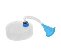 minkissy Leakproof Unisex Portable Urinal with Flexible Hose and Funnel Reusable Plastic Car Potty Bottle for Travel Emergency Outdoor Use Easy to Clean Design for Men Women