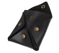 minkissy Leather Mini Coin Pouch Portable Small Change Storage Bag for Coins Earphones and Cash Durable Pu Leather Design Matte for Travel and Everyday Use