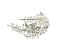 minkissy Leaves Hair Hoops for Bride Wedding Leaf Headband Party Hair Bands for Women Floral Headdress