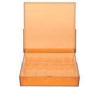 minkissy Light Pillbox Case for Vial Storage Holds Ampoules Insulin Vial Case Organizer for Home Emergency