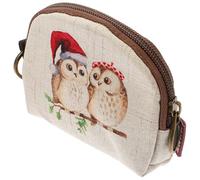 minkissy Linen Small Storage Bag Key Pocket Purse Storage Bag with Classification and Induction Feature for Travel Convenient and Quick Access to Earphones Jewelry and Change