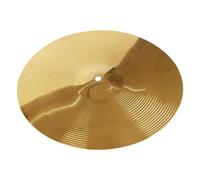 minkissy Low Volume Cymbal Set for Practice Metal Jazz Drum Cymbals for Home Use and Beginner Drummers