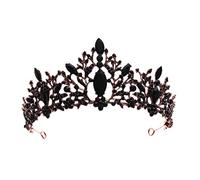 minkissy Luxury Bridal Tiara Hair Decor Set Chic Women Crown for Wedding and Parties