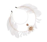 minkissy Luxury Virgin Headband Renaissance Goddess Costume Star Costume Women Hair Band for Special Events