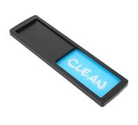 minkissy Magnetic Washing Machine Clean Sign Black Abs Acrylic Clean/dirty Indicator Convenient to Use for Dishwasher and Washing Machine Home and Office Use