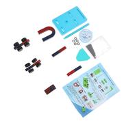 minkissy Magnetism Experiment Kit for Home Teaching Basic Physics Science Experiment Props with Random Color Enhances Observation Skills for Students and Classroom Use Random Color