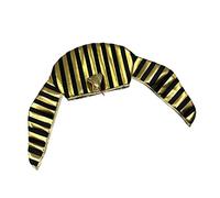 minkissy Male Pharaoh Hat for Masquerade Parties Egyptian Adult Headwear for Halloween Costume Events and Dress Up Decorations Durable and Festive Party Accessory