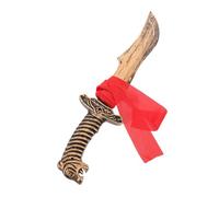 minkissy Medieval Sword Sturdy Plastic Knight Role Play Sword for Halloween Cosplay Pirate Costume Accessories for Parties and Themed Events