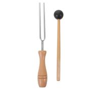 minkissy Meditation Tuning Fork Set Handheld Accurate Toning Tool for Yoga and Classroom Learning Metal Frequency Forks for Sound Healing and Chakra Balancing