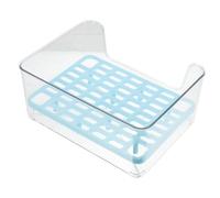 minkissy Medium Rabbit Litter Box Pet Toilet with Random Colored Base Net, Plastic Bunny Potty Trainer for Small Animals and Guinea Pigs, Pet Training Corner Toilet