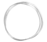minkissy Memory Wire Jewelry Making Sterling Silver Beading Wire 0.3Mm Compact Size for DIY Craft