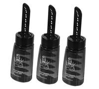 minkissy Men's Hair Gel Styling Gel Bottle Comb Refillable Hair Gel Wax Gel Bottle Barber Hair Styling Tool