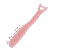 minkissy Mermaid Detangler Brush Scalp Massage Hair Styling Comb for Women Static Nylon Bristles Relaxing Massage Function for Wet Dry Hair Care