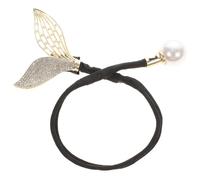 minkissy Mermaid Hair Bun Maker Pearl and Rhinestone Detail Lazy Hair Curler Bun Wrap Styling Tool for Women Girls