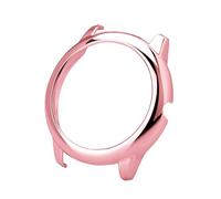 minkissy Metal Finish Protective Watch Shell Case Compatible with Haylou Solar Lightweight Frame Cover for Men and Women Easy to Install Watch Accessory for Daily Wear and Gifts