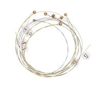 minkissy Metal Strings 7pcs for Lyre Harp with Sustained Sound Feature - Ideal for Harp Beginners and String Instrument Fittings