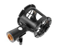 minkissy Microphone Shock Mount Holder Vibration Plastic Mic Stand for Recording Studios Bars Stages Offices with Stable Design