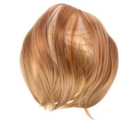 minkissy Middle Part Short Bob Wig for Women Gradient Synthetic Hair with Natural Lace Front Versatile Cosplay and Halloween Costume Accessory Comfortable Fit for Daily and Party Use