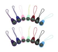 minkissy Mini Compass Compact Plastic Navigation Tool 14pcs with Lanyard Reliable Directional Compass for Hiking and Backpack Adventures for Outdoor Emergency Use