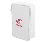 minkissy Mini First Aid Kit Portable Organizer Large Medicine Bag with Full Zipper Design Oxford Cloth for Bike Camping Travel Emergency Use