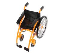 minkissy Mini Foldable Doll Wheelchair Crutches Set Lightweight Transport Medical Accessories for Wrestling Action Figures Dollhouse Play Promotes Empathy and Interactive Fun