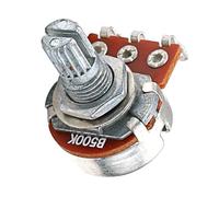 minkissy Mini Guitar Potentiometer Short Shaft Linear Taper Volume Tone Control Compatible with Multiple Guitar Models for Precise Adjustment and Smooth Performance