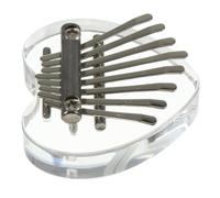 minkissy Mini Kalimba Thumb Piano 8 Keys Finger Piano Made of Synthetic Material for Beginners Boys and Girls Improve Finger Flexibility and Explore Musical Talent Portable Small Musical