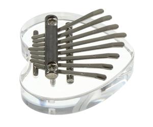 minkissy Mini Kalimba Thumb Piano 8 Keys Finger Piano Made of Synthetic Material for Beginners Boys and Girls Improve Finger Flexibility and Explore Musical Talent Portable Small Musical