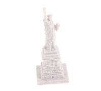 minkissy Miniature Statue of Liberty Model Small Resin York Landmark for Bookshelf Decor Palm-sized City Souvenir for Travelers and Collectors