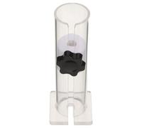 minkissy Mouse Accommodates for Adjustable Cylinder Acrylic, Tube Use Laboratory with Reinforced Base Bracket and Small and Large Mice, for Animal Studies and Fume Hoods