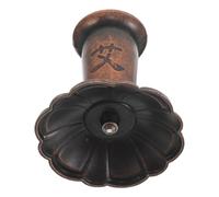 minkissy Moxibustion Metal Moxa Stick Burner Stand Lotus Shape Base Moxa Stick Extinguisher for Professional Therapeutic Sessions