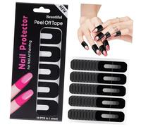 minkissy Multi-use Nail Protectors 100 Sheets Sticker Guards for Nail Art Polish Care