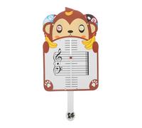 minkissy Music Education Music Reading Cards for Boys and Girls Students Musicians Monkey Shape Design for Home Practice Must Haves