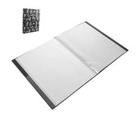 minkissy Music Folder Durable Lightweight Music Score Organizer for Piano Notes and Office Files Multi Purpose Document Storage for Musicians and Students Black