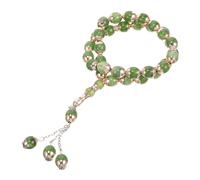 minkissy Muslim Prayer Beads with Natural Agate Beads Rosary Chain for Pilgrimage Daily Use Smooth Touch Design for Faith Worship