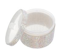 minkissy Nail Drill Bits Cleaning Equipment Manicure Tool Cleaner Case Soaking Box for Nail Art Tools Tweezers Polish Remover Bits Sterilizer Box Reusable for Salon Professionals