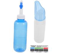 minkissy Nasal Irrigator Sprayer for Rinsing Nasal Cavity Multi-function Nose Cleaner Portable Saline Rinse Kit