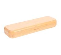 minkissy Natural Bamboo Pen Box Single Pen Storage Case with Simple Appearance and Sturdy Design Suitable for DIY and Packaging that Will Not Hurt Your Hands