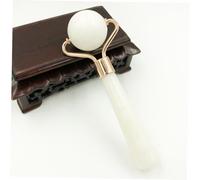 minkissy Natural Jade Stone Face Massage Roller Portable Skin Care Tool for Women Lightweight Anti-Aging Facial Massager for Smoother Younger-Looking Skin Easy to Hold and Random Color