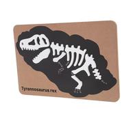 minkissy Natural Wood Dinosaur Skeleton Puzzle Educational for Years Safe Creative Learning Dinosaur Bones Jigsaw Enhancing Storytelling Skills and Cognitive Development