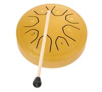 minkissy Note Steel Tongue Drum Kit with Drumstick Beginner Percussion Instrument for Music Therapy Meditation and Creative Rhythm Development Hand Pan Instrument for Adults