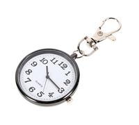 minkissy Nurse Pocket Watch Large Dial Zinc Alloy Decorative Hanging Watch for Nurses Students Exam Use Black